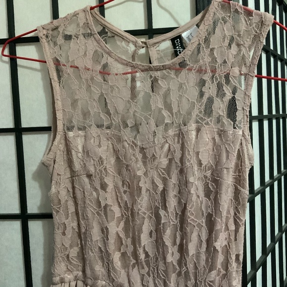 Lace chiffon dress - Picture 3 of 5